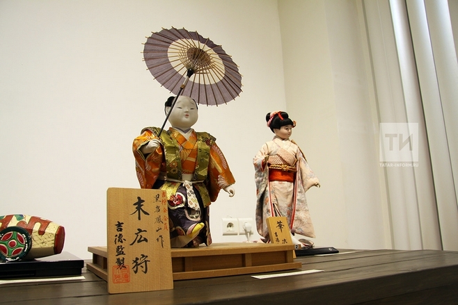 В Казани открылась выставка «Куклы Японии»
