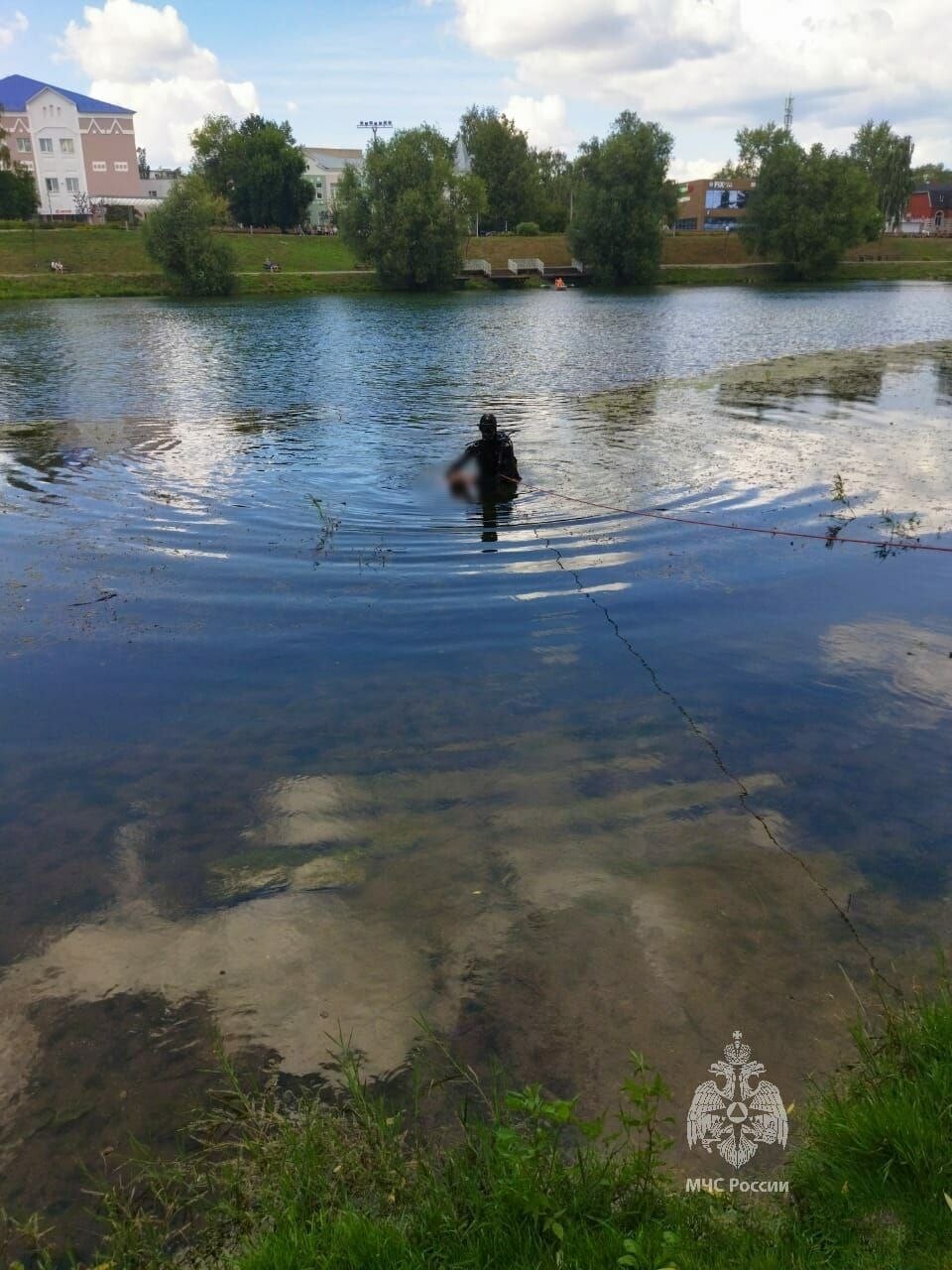 Из реки Бугульминка спасатели подняли тело утонувшего мужчины | 06.08.2023  | Казань - БезФормата