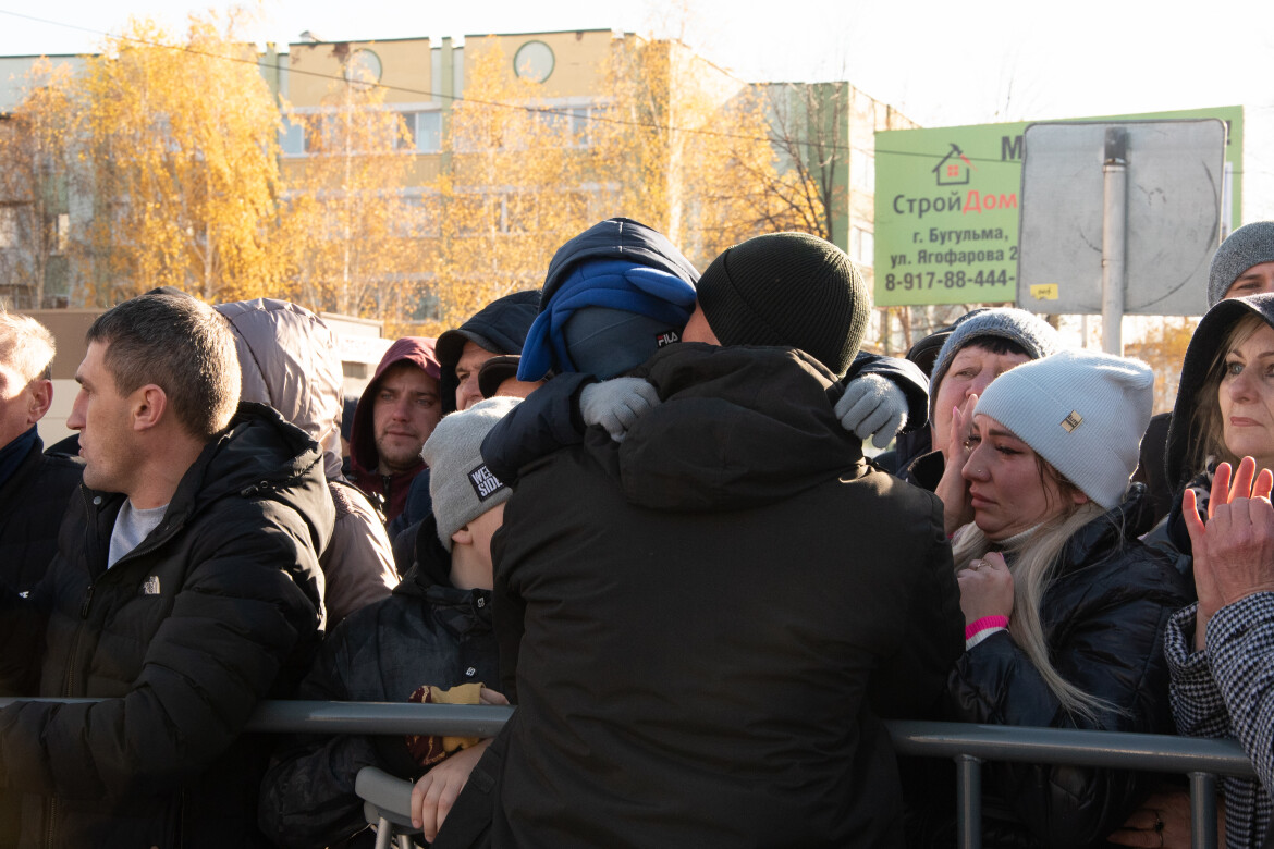 На сборный пункт Казанского танкового училища уехали 46 бугульминцев