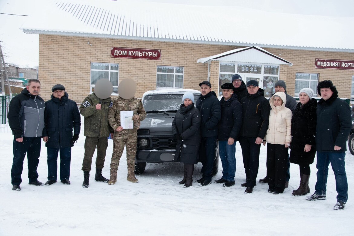 Бойцам СВО из Татарстана направили еще один автомобиль