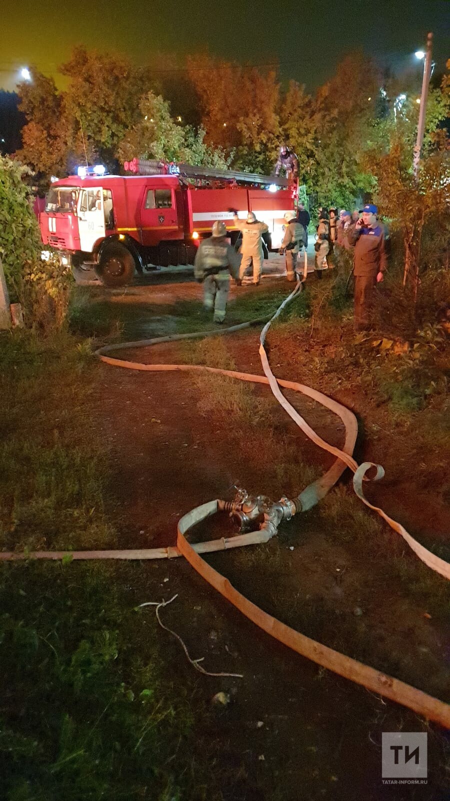 В Татарстане загорелась крыша частного дома, его хозяйка погибла