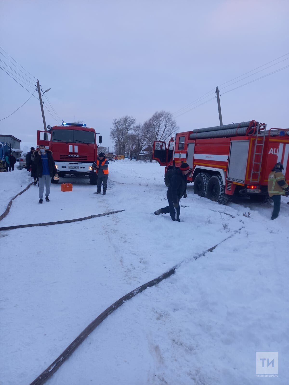 Пожилая женщина погибла на пожаре в своем доме в Татарстане