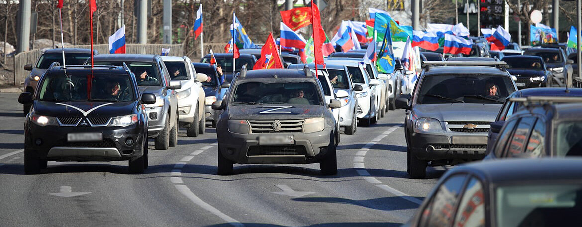 «По зову сердца»: в Казани прошел масштабный автопробег в поддержку российской армии