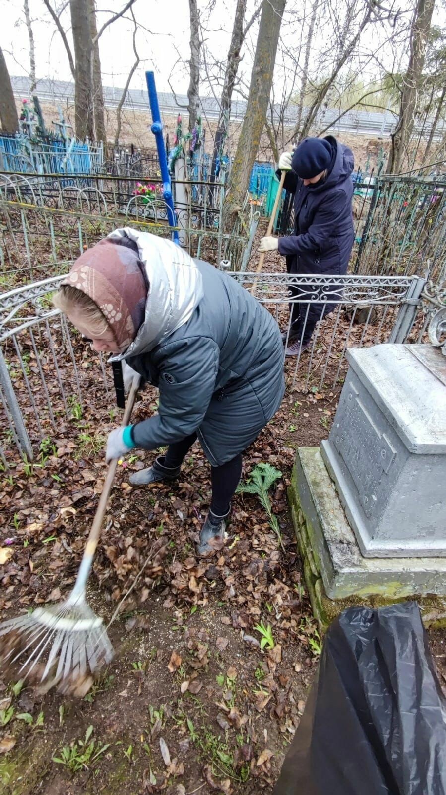 В селе Кощаково привели в порядок воинское захоронение летчиков