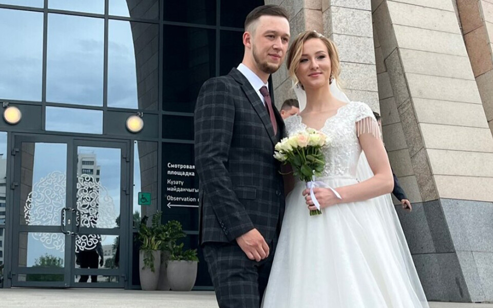 «За три дня организовали свадьбу»: в Татарстане участник СВО женился во время отпуска