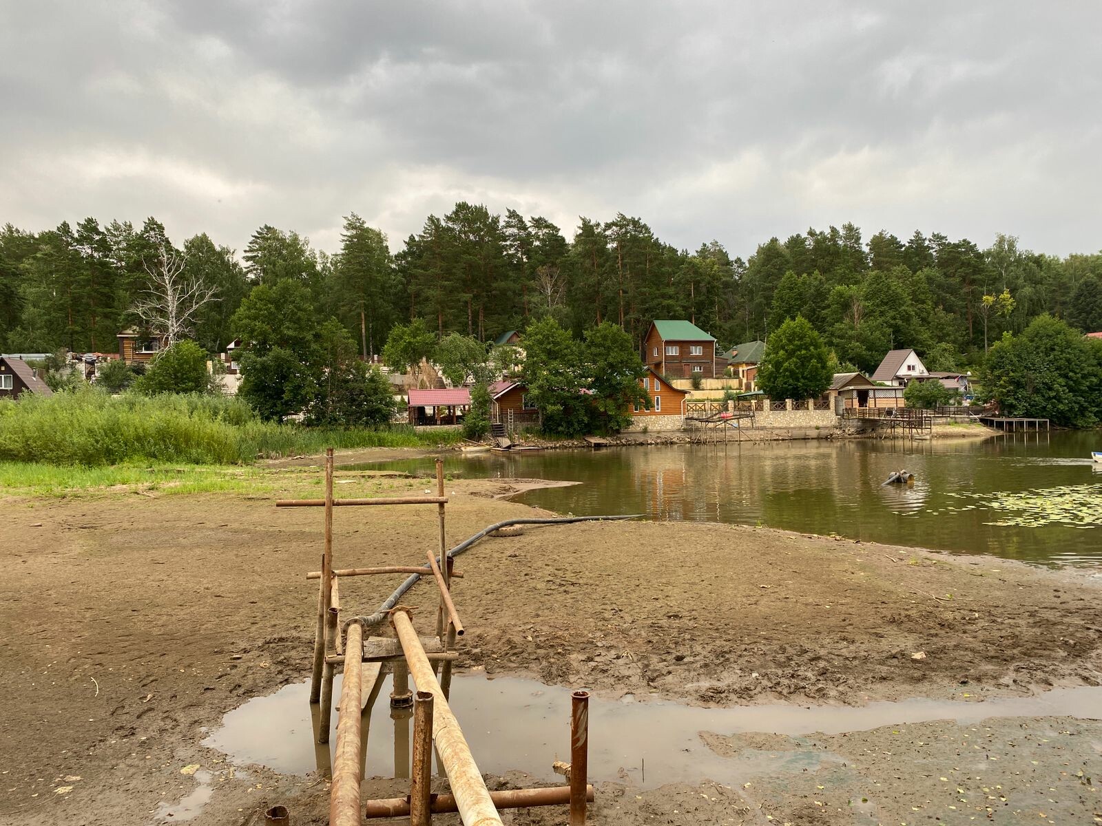 Нижнекамцы бьют тревогу: озеро Подборное практически полностью высохло