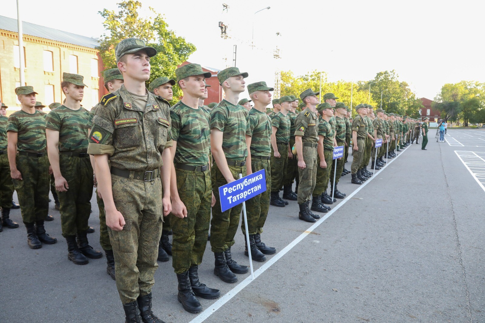 20 татарстанских кадетов принимают участие в сборах «Гвардеец» в Пензе