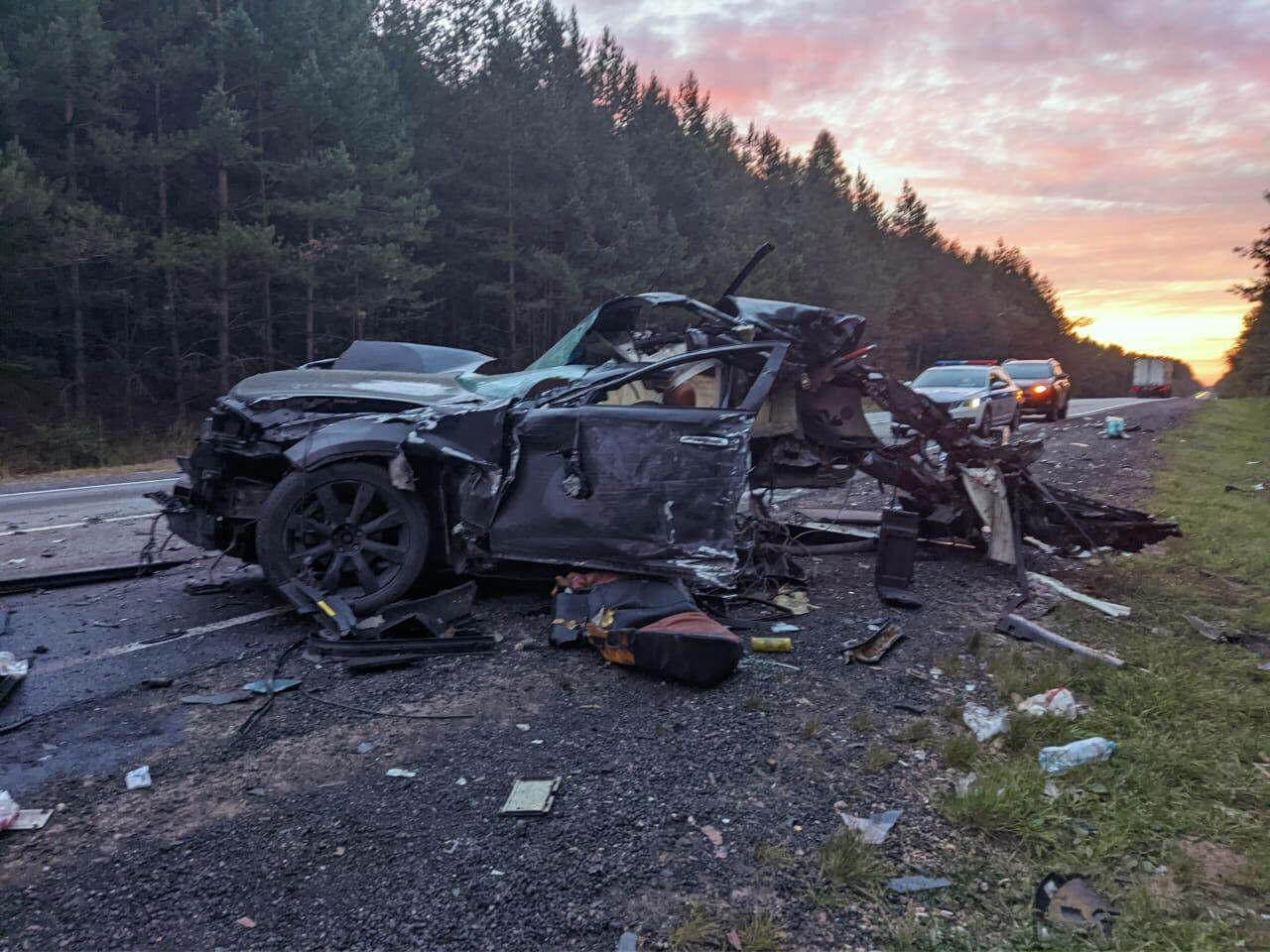 На трассе под Зеленодольском произошло массовое ДТП, погибших нет