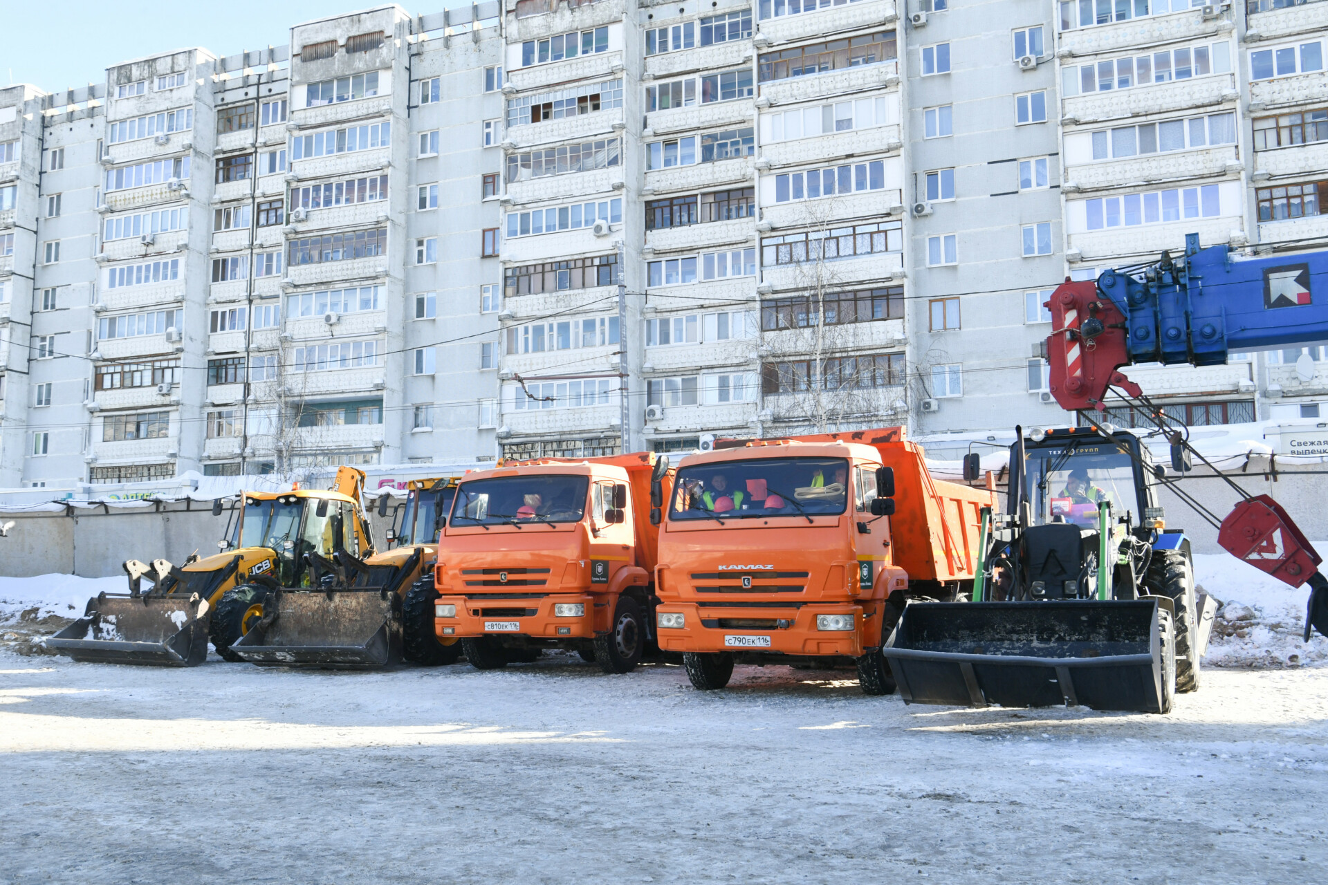 Минниханов посмотрел ход строительства первого участка второй линии  казанского метро