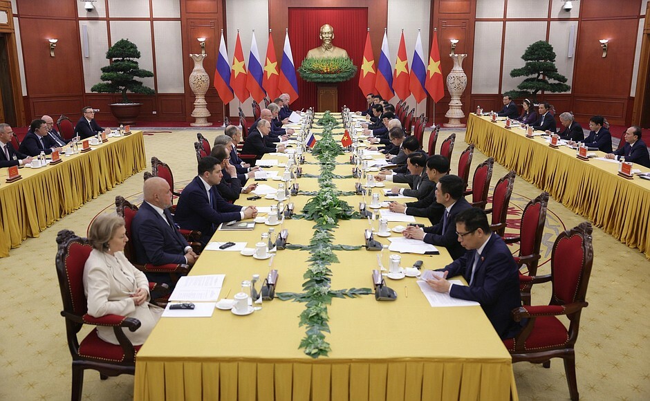 Путин: У России и Вьетнама близкие позиции по многим международным проблемам