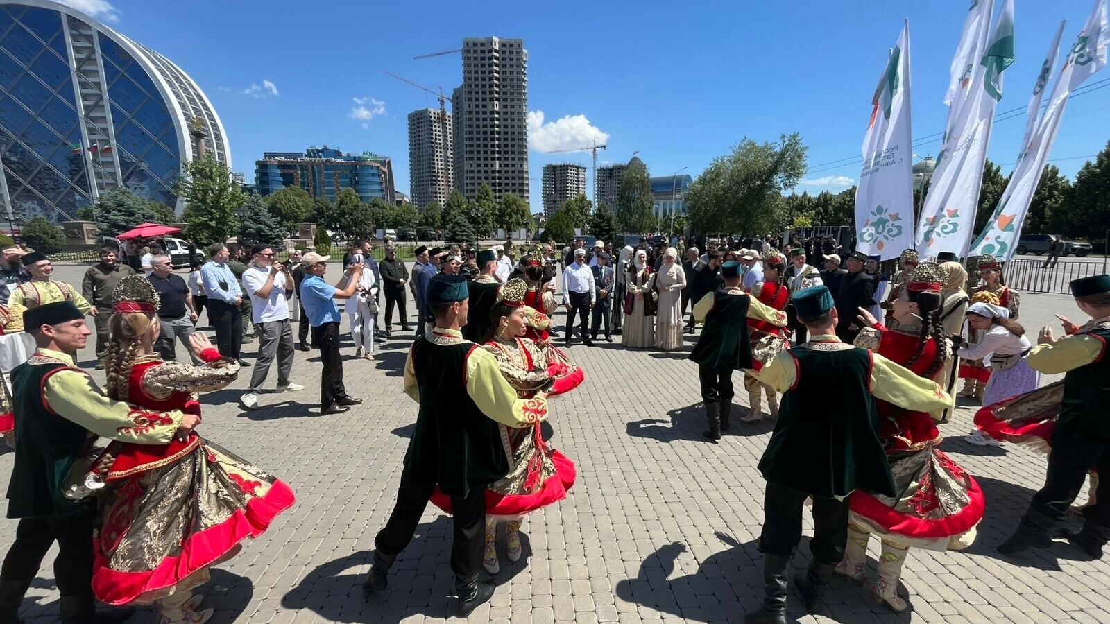 В столице Чечни состоялся татарский праздник Сабантуй
