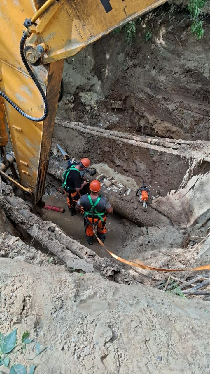 Часть домов по улице Камая в Казани осталась без воды