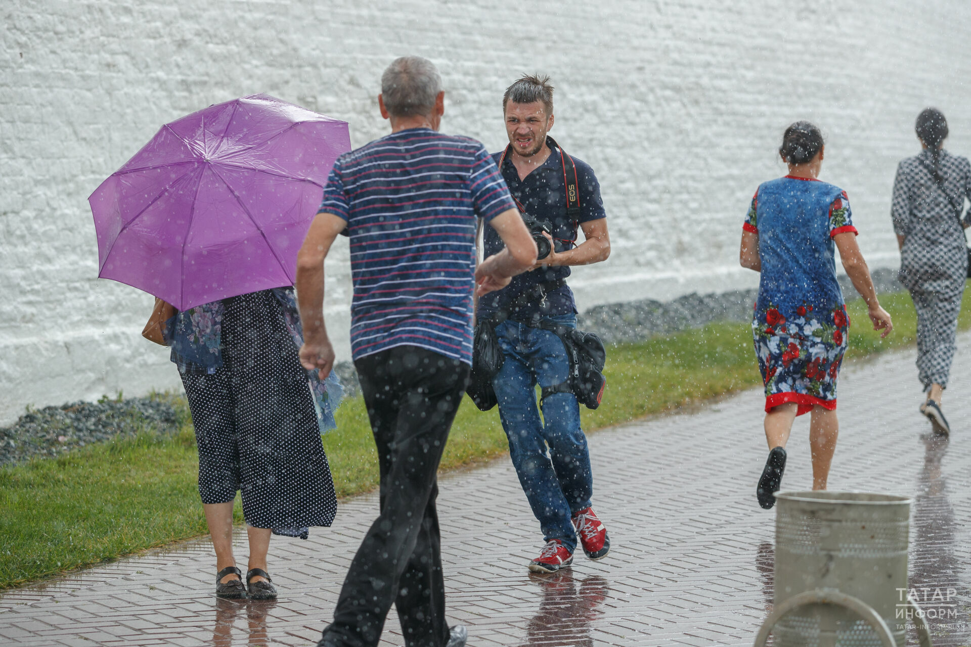 В Татарстане введено штормовое предупреждение из-за очень сильного дождя