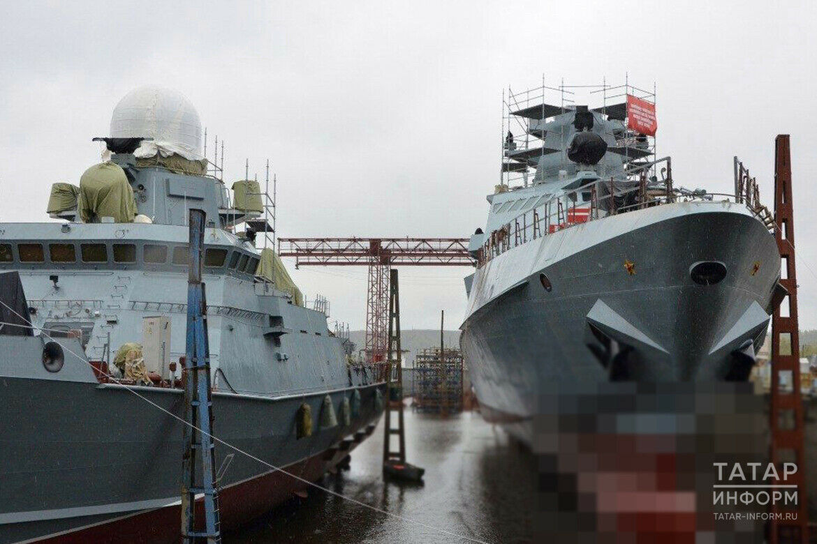 Источник: Корабль «Виктор Великий» отбуксировали из Зеленодольска на Балтику