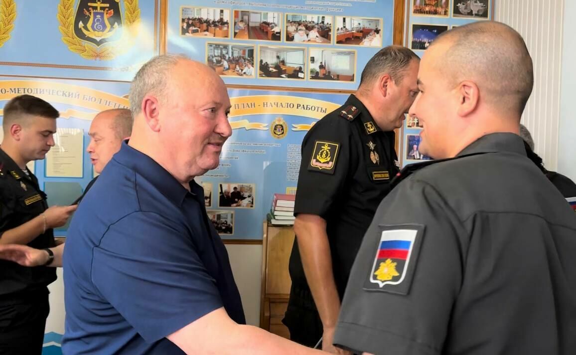 Делегация Татарстана встретилась с моряками и командованием Черноморского флота