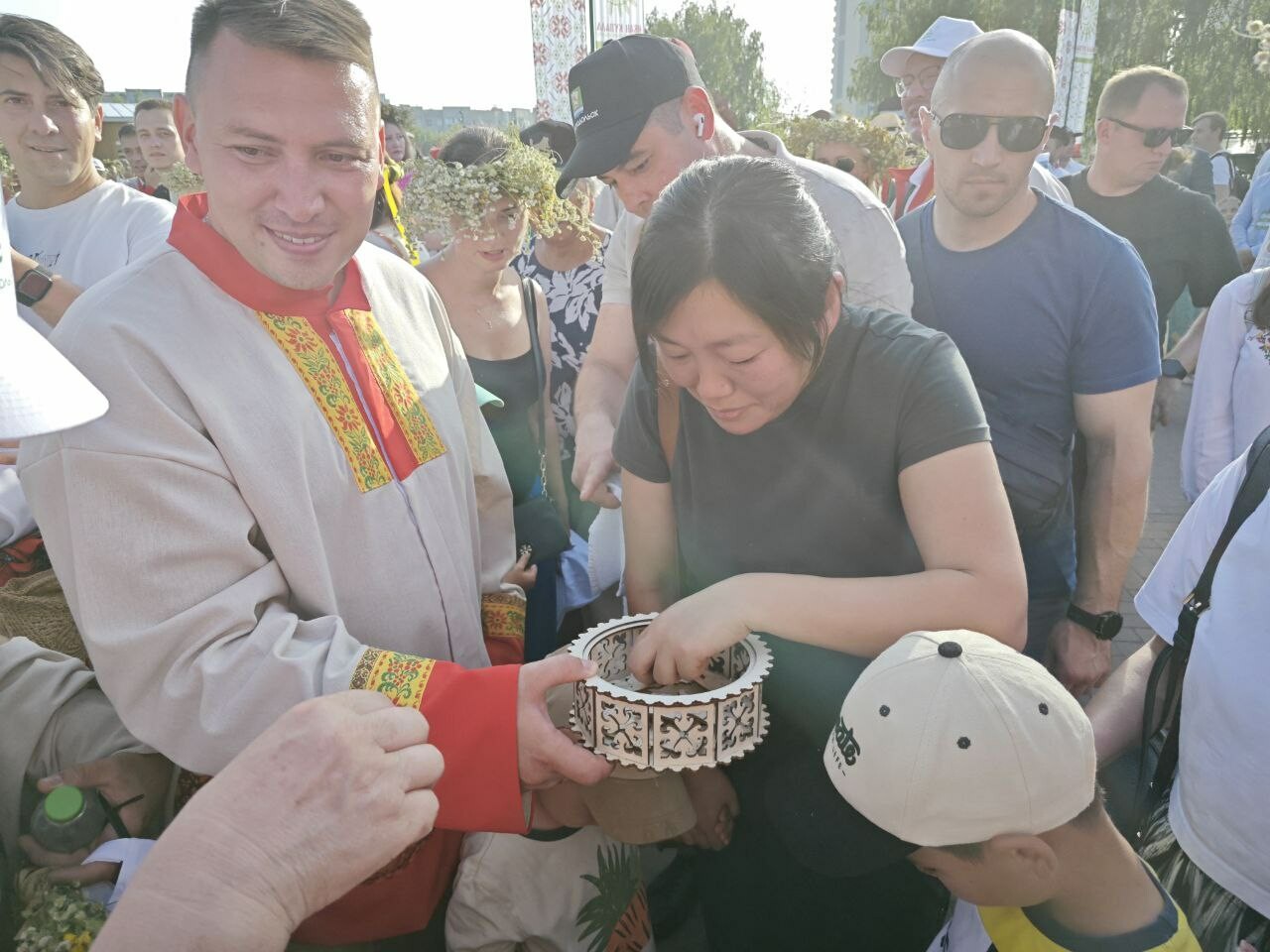 Татьяна Бакальчук посетила праздник Ивана Купалы в Зеленодольске