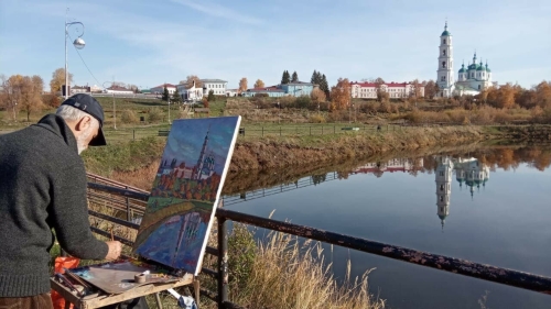 В Елабуге откроется выставка городских пейзажей Рашида Гилазова