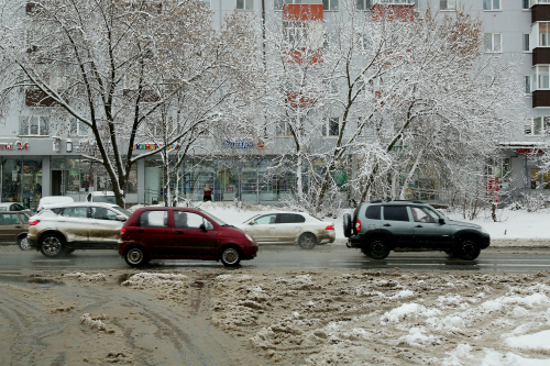 В Татарстане ожидается сильный ветер, снег и мокрый снег