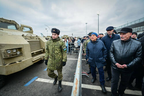 Минниханов пригласил татарстанцев посетить выставку подбитой техники из стран НАТО