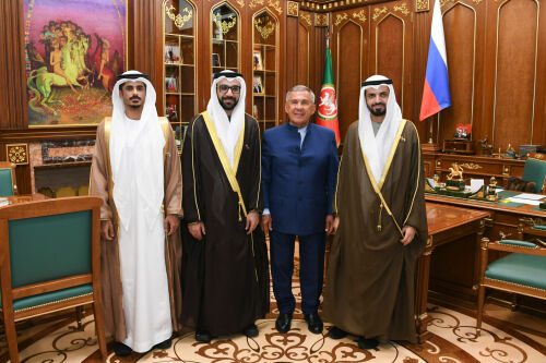 Минниханов: Мы заинтересованы в дальнейшем укреплении сотрудничества с ОАЭ