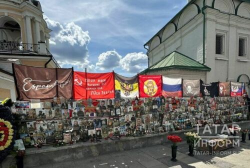 Фото татарстанского журналиста появилось на народном мемориале СВО в Москве