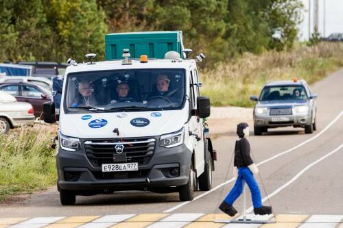 Испытания беспилотных грузовиков провели на полигоне ОЭЗ «Алабуга»