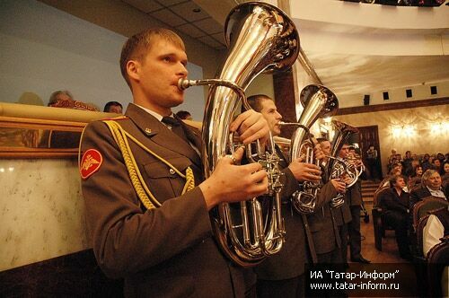 Оркестр Казанского высшего военного командного училища отметил 70-летие