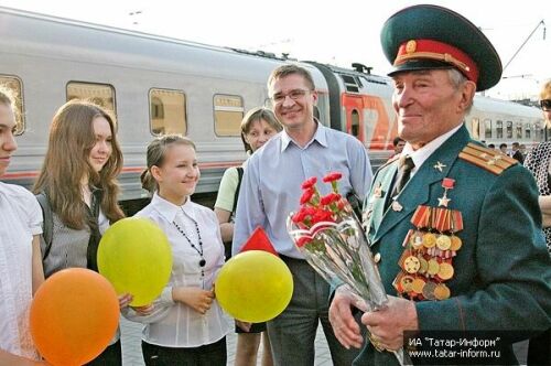 Ветераны из Татарстана отправились на Парад Победы в Москву