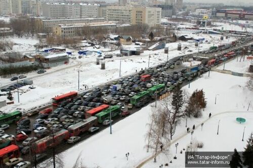 Транспортный коллапс на Декабристов