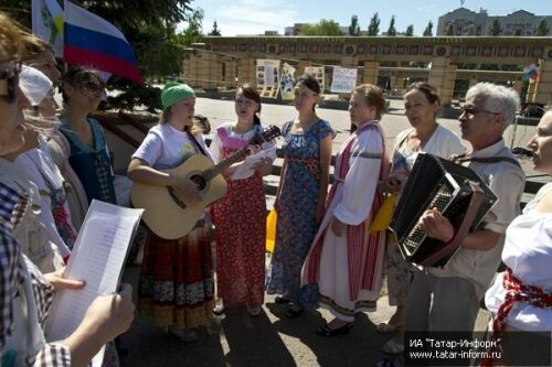 Автопробег в поддержку создания родовых поместий