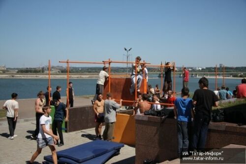 Казань посетил «Parkour city Russia Tour»