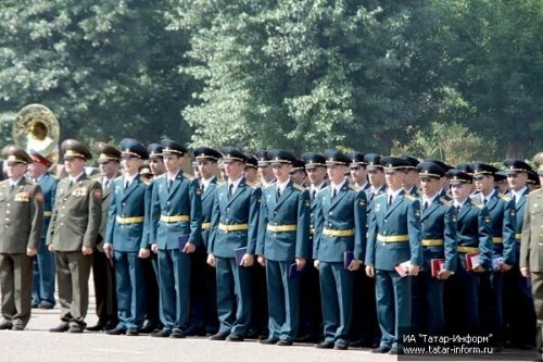 Выпуск офицеров в Казанском военном училище