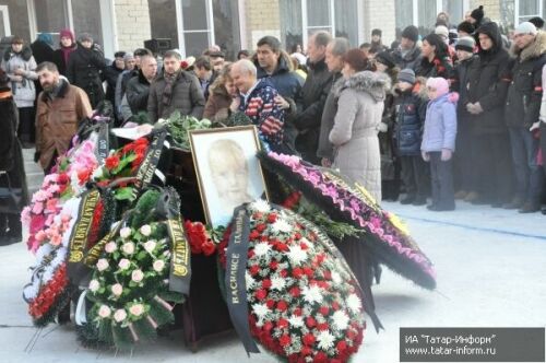 Прощание с Василисой Галицыной