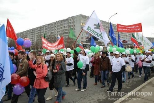 Первомай в Набережных Челнах