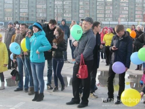 Первая экскурсия на воздушном шаре прошла в Казани