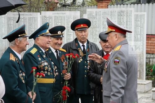 Памятное возложение цветов на Архангельском кладбище