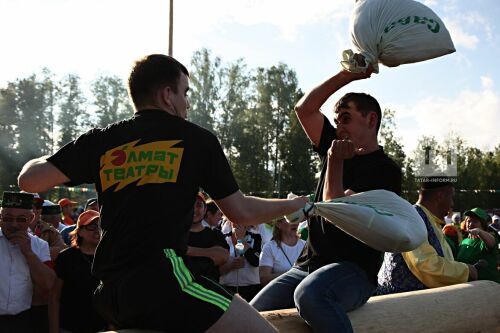 Театральный Сабантуй в Сабинском лесхозе