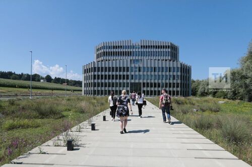 Мусоросжигательный завод в городе Цюрихе