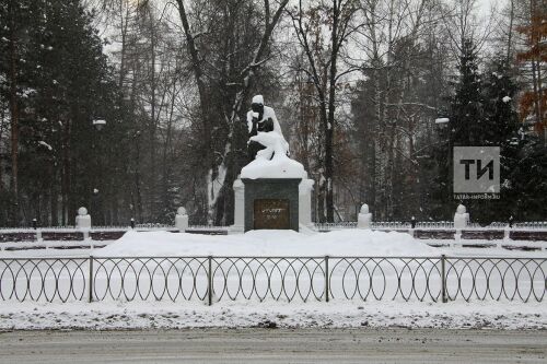 Парки Казани зимой