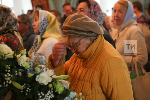 Освящение Успенского храма в Свияжске 