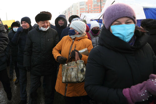 Сельхозярмарка на проспекте Ямашева