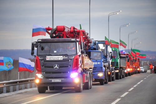 На трассе М-7 открыли мост над Свиягой