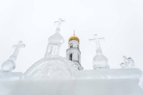 В Раифском Богородицком мужском монастыре готовятся к фестивалю «Лед и свет»