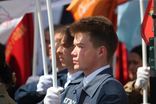 Сегодня в Казани открыли 3-й трудовой семестр студенческих отрядов