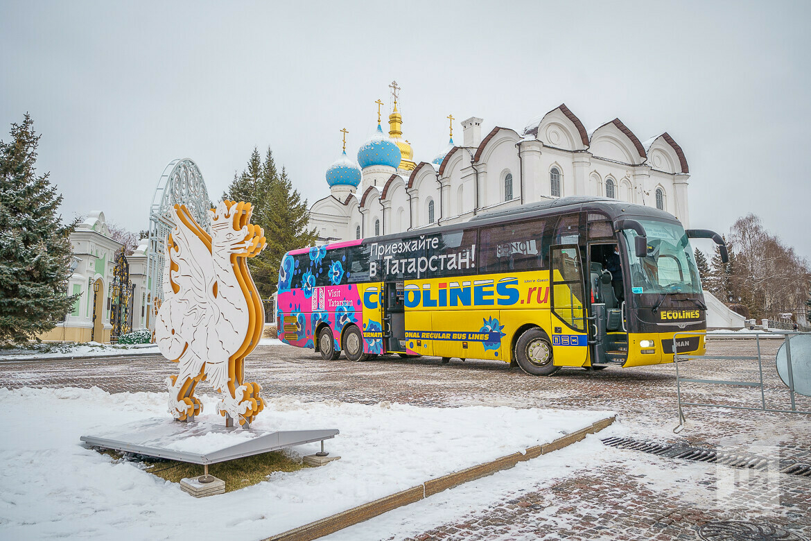 Бренд Visit Tatarstan повысил продажи автобусных туристических рейсов в  Казань на 10%