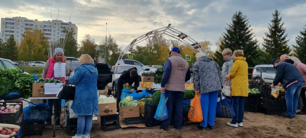 На ярмарки в Челны завезли свыше 800 тонн продукции на 28 млн рублей