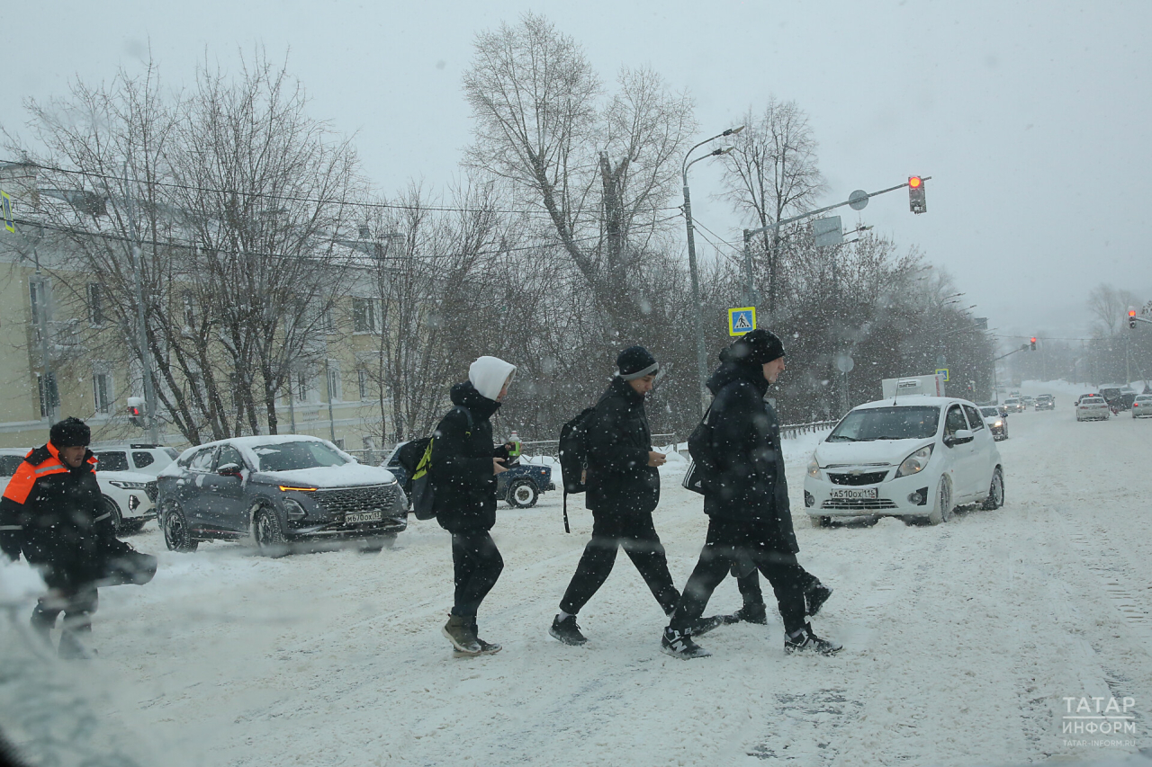 Хорошего дня в снежную погоду