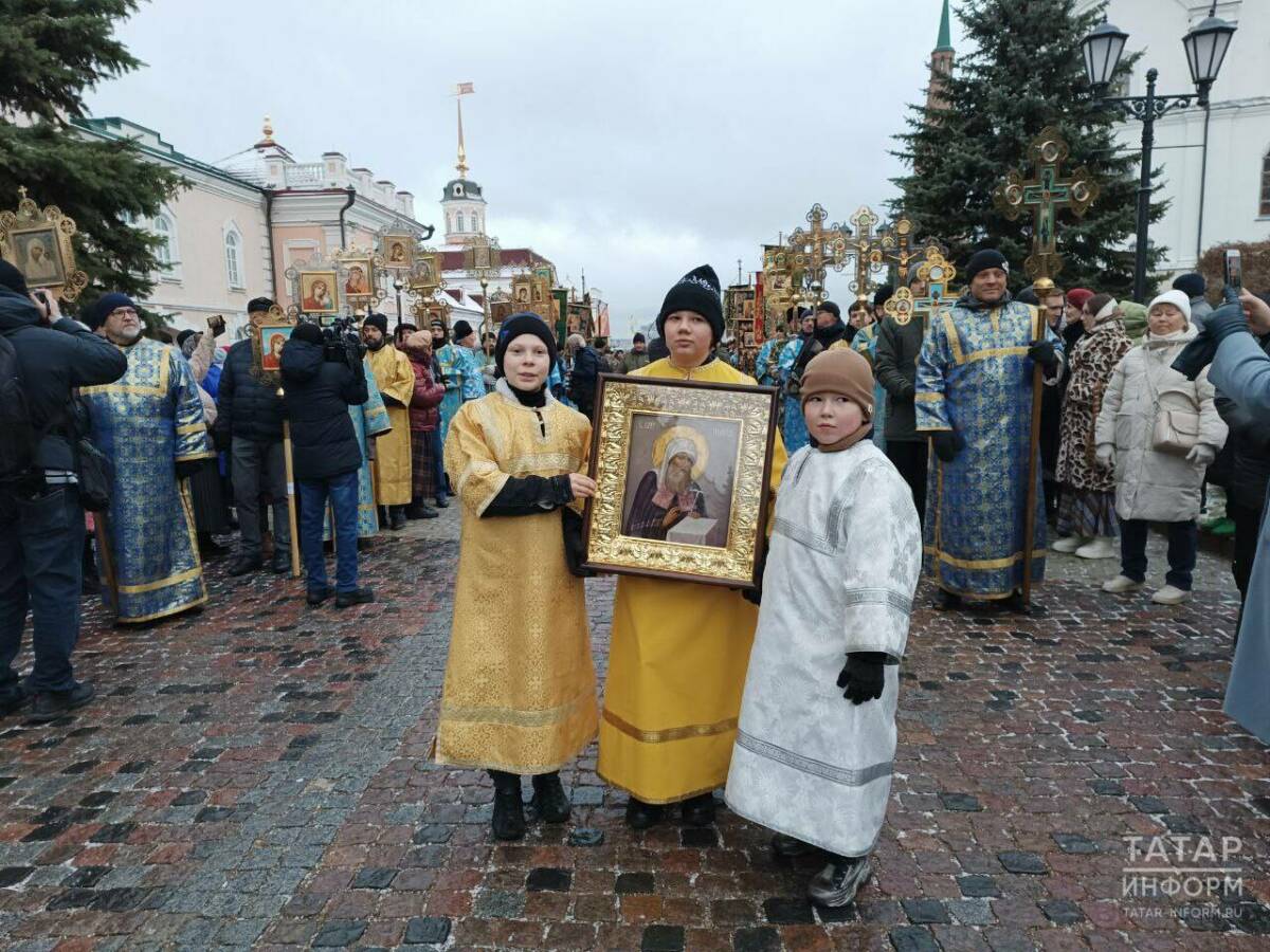 В столице Татарстана начался крестный ход в честь Казанской иконы Божией Матери