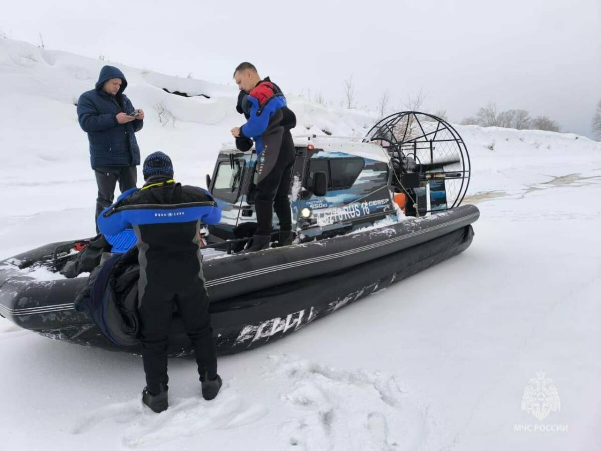 В Татарстане рыбак провалился под лед и погиб