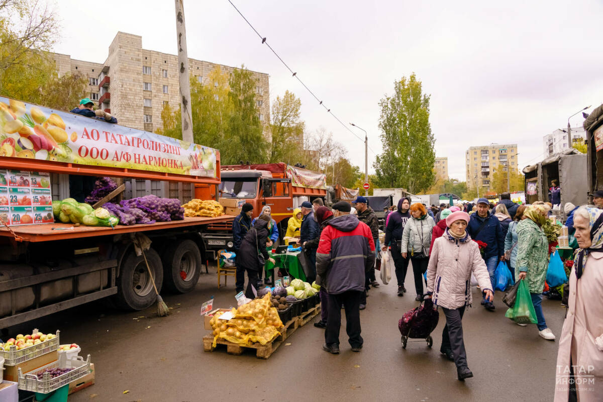 На осенних сельхозярмарках в Татарстане реализовано продукции на 1,2 млрд рублей